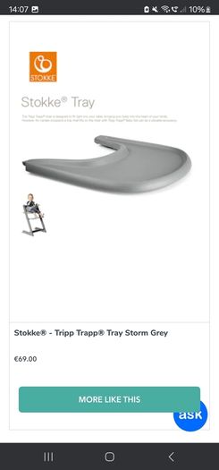 Tripp Trapp Chair with all accessories