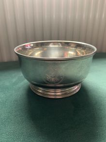 United States Navy pewter bowl