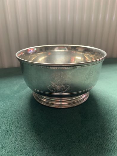 United States Navy pewter bowl