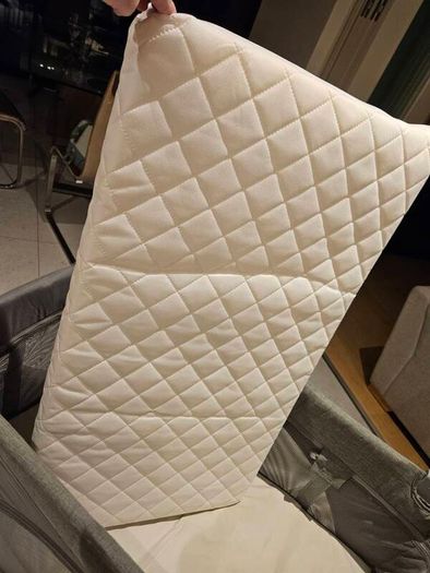 Joie travel cot with bassinet and extra mattress