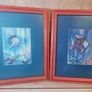 The Rainbow Fish Pair Of 2 X Framed Art Prints Marcus Pfister Purple Glitter Image 2