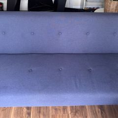 Sofa bed (blue)
