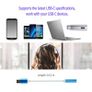 Black USB C Type C to 3.5mm Audio Adapter Cable Headphones Earphone Converter Image 3