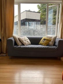 2 grey Ikea Klippan 2 seater sofas for sale