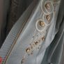 VINTAGE Stephen mint and gold cardigan Sz 16 Image 8