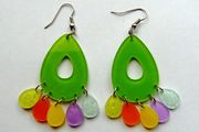 Retro Style Hoop Earrings - nice gift