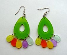 Retro Style Hoop Earrings - nice gift