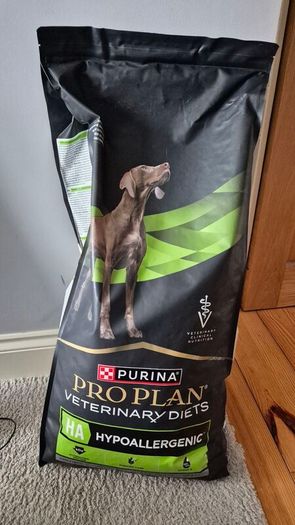 Dog food Purina Pro Plan Veterinary Diets Canine HA Hypoallergenic  11kg