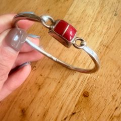 Vintage silver bangle