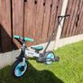 Toddler Bike with Stabilizers and push handle Image 2