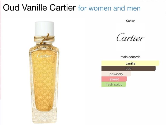 Cartier Oud Vanille