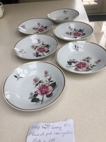 Karla Germany GDR   bowls x 6