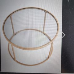 Coffee table  rose gold