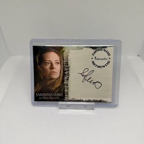 Samantha Ferris Supernatural Autograph Inkworks Trading Card