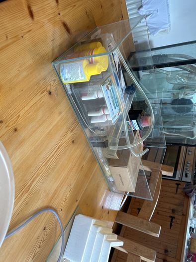 Aquarium setup with sump