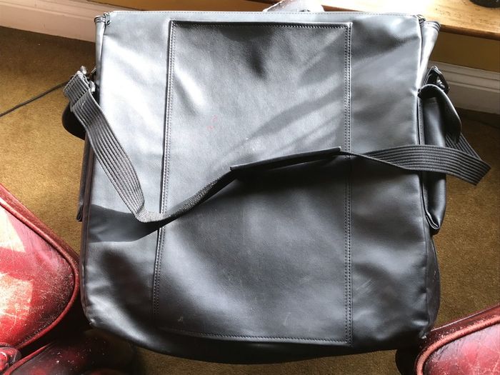 Vintage retro word processor computer case