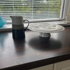 Large Cake stand and Jug