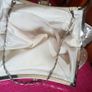 silver clutch with sequins Image 3