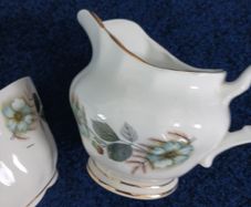 Royal Tara sugar bowl and milk jug china
