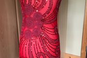 Brand new with tags red ladies dress size 8-10