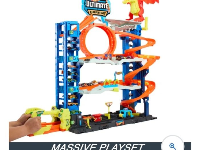 Hot Wheels City Let's Race Ultimate Garage Playset