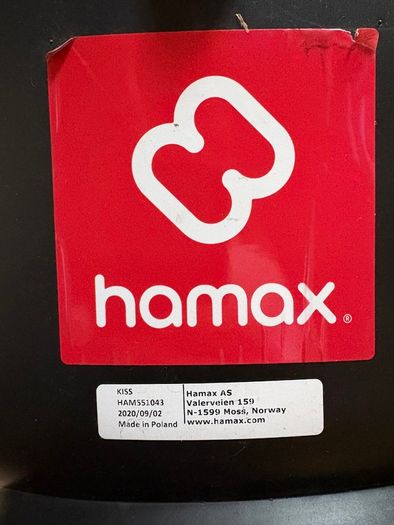 Hamax Kiss Child Bike Seat & Poncho
