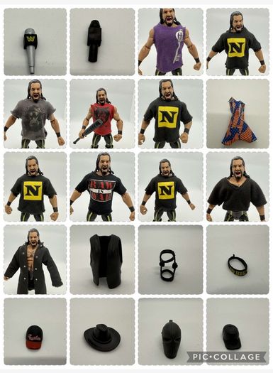 wwe Wwf WWE wrestling wrestlers figures Accesories ,Weapons & Clothing