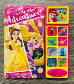 Disney Princess Lift-a-Flap Sound Book & FREE Barbie Storybook