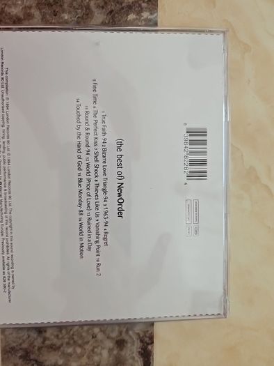 New Order CD - The Best Of