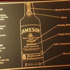 jameson advertising plaque, only one left