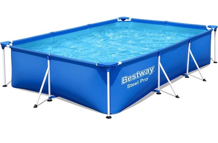 Rectangular Frame Swimming Pool, Steel Pro, 9.1 ft (FREE POSTAGE)