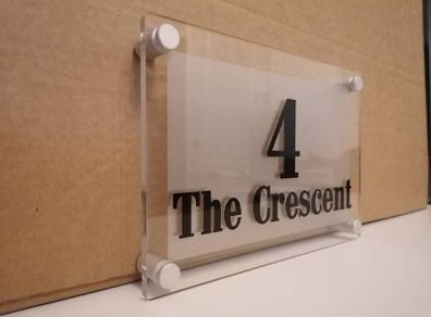 house number/ name signs
