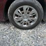 4x Mazda 15" Steel Wheels + Genuine Hubcaps & ILink Tyres Image 2