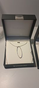 waterford  necklace and earrings