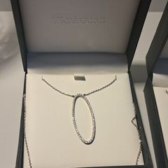 waterford  necklace and earrings