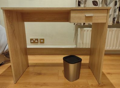 Small wooden table with drawer
