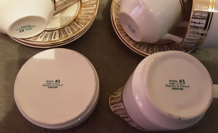 arklow pottery coffee set