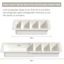Brand new Extendable drawer organizer with removable dividers Image 5