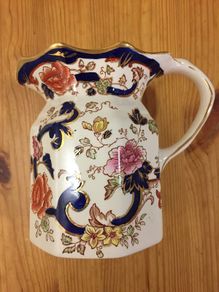 Mason's Ironstone Blue Mandalay 1.5-Pint Fenton Jug