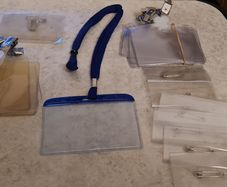 A Large Selection of Name Badge Holders