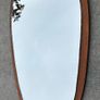 Vintage Danish style mirror c1970 Image 3