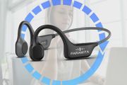 Real Bone Conduction Headphones Bluetooth Wireless Earphones Waterproof Sports Headset with Mic for Workouts Running Driving