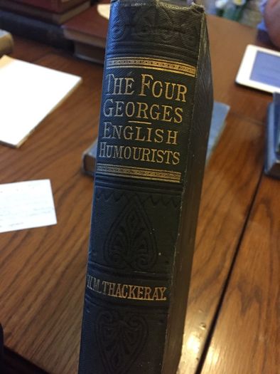 The four Georges - English Humourists