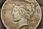 USA United States 1924 Silver Peace Dollar