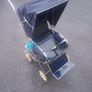 vintage two silver cross stroller Image 2