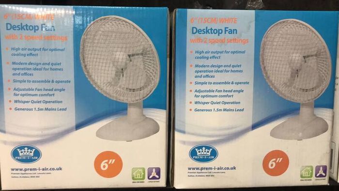 6" Desk Top Fan