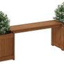 NEW SALE | Hardwood Planter Box in Teak Oil, Wood, Natural, 182.12 (W) x 44.7 (H) x 28.96 (D) cm Image 4