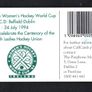 1994 Ireland 50 unit 8th Women's Hockey World Cup which took place at UCD's Belfield Campus Dublin (Gemplus GEM1) Call Card Used. Telecom Eireann card number 1064. Image 2