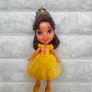 Disney Princess Posable Mini Belle Princess Doll approx. 9 cm. Used Please see photos Image 2