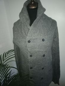All saints wool men's cardigan size S